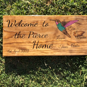 Personalized Signs - 12 x 24