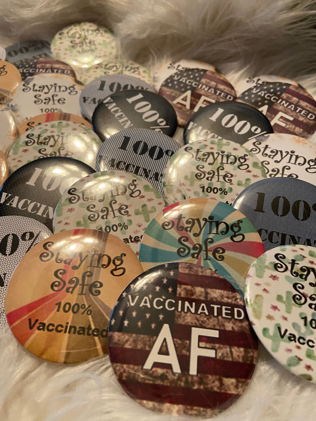 “I’m Vaccinated” Buttons