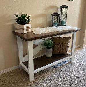 Farmhouse Sofa Table