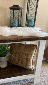 Farmhouse Sofa Table