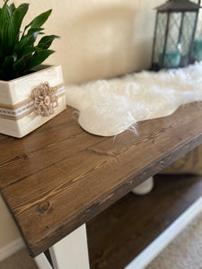 Farmhouse Sofa Table