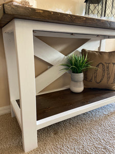 Farmhouse Sofa Table