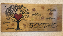 Load image into Gallery viewer, Family Tree Personalized Sign